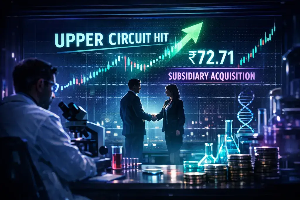 iSERA Lifesciences Hits Upper Circuit on Massive Subsidiary Acquisition